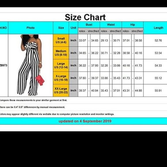 Spaghetti Strap Striped Wide Leg Jumpsuit - Picture 3 of 3